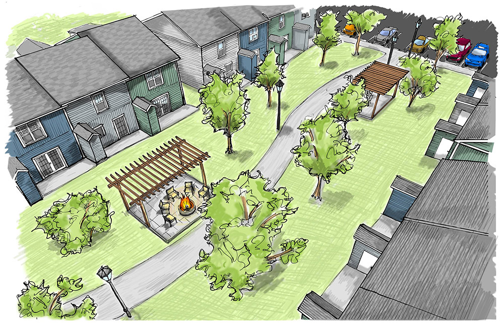 Village at Old Fort Luxury Townhomes for Rent